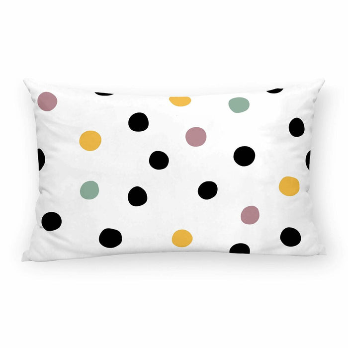 Decolores Cuzco White Cushion Cover 30 x 50 cm Polka Dots