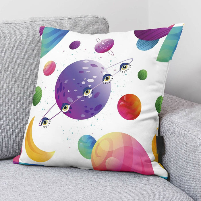 Decolores Cosmos B Multicolor Cushion Cover 50 x 50 cm