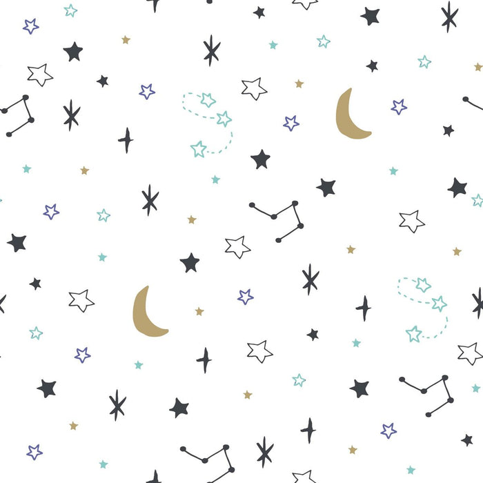 Kids&amp;Cotton Dayton Multicolor Fitted Sheet 105 x 200 cm