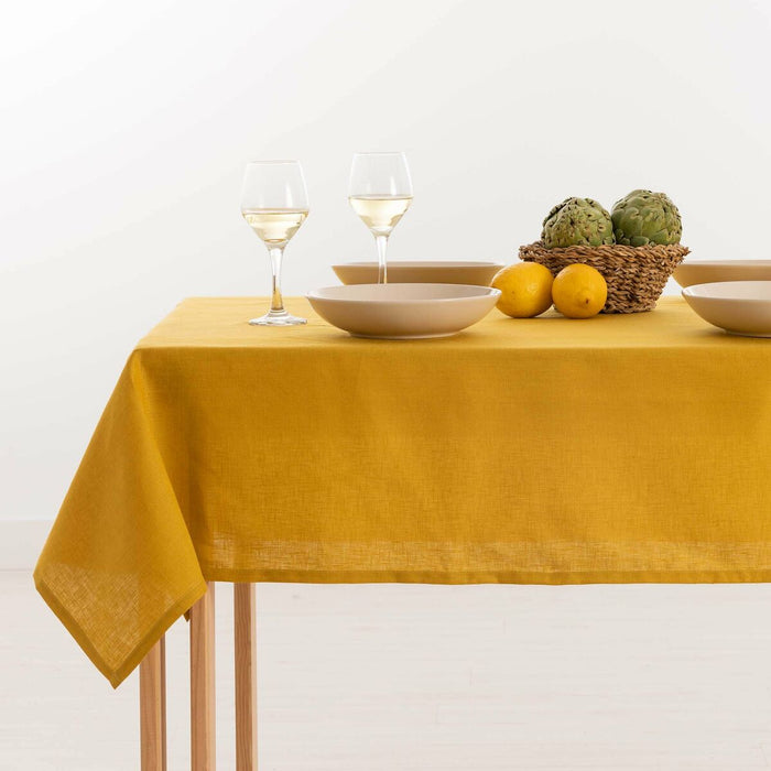 Belum Tablecloth 200 x 150 cm Mustard