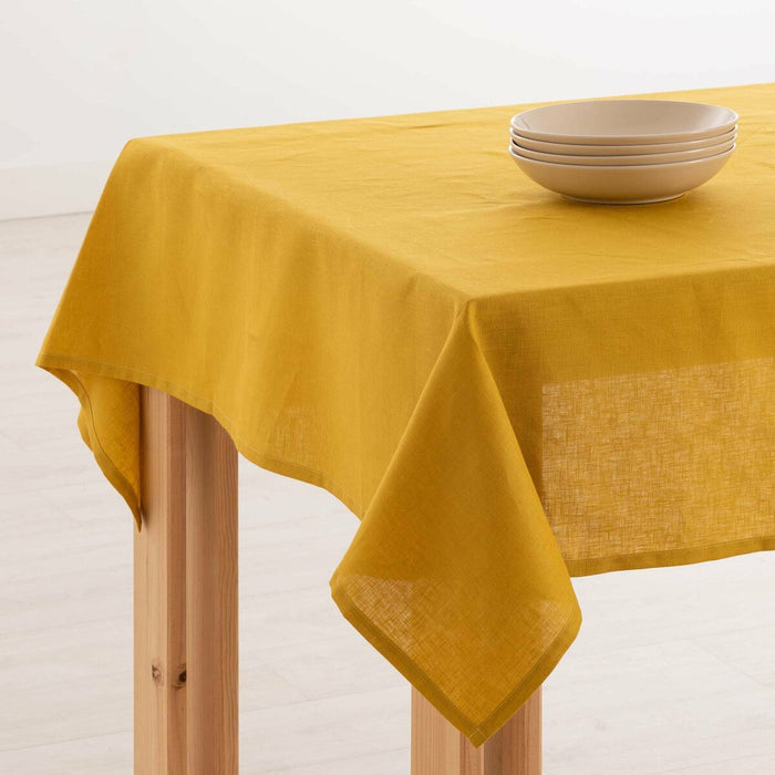Belum Tablecloth 200 x 150 cm Mustard