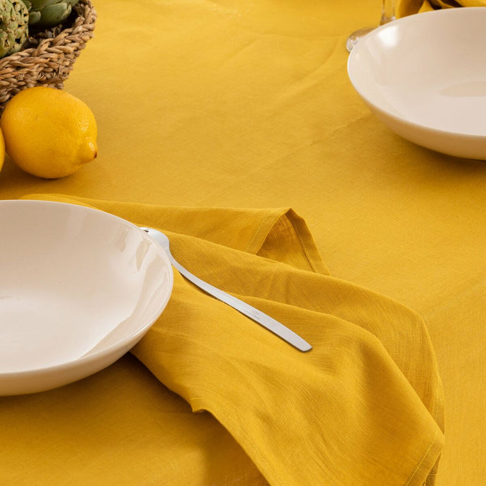 Belum Tablecloth 400 x 150 cm Mustard