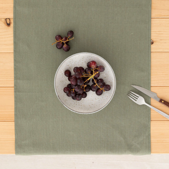 Belum Military Green Table Runner 45 x 140 cm