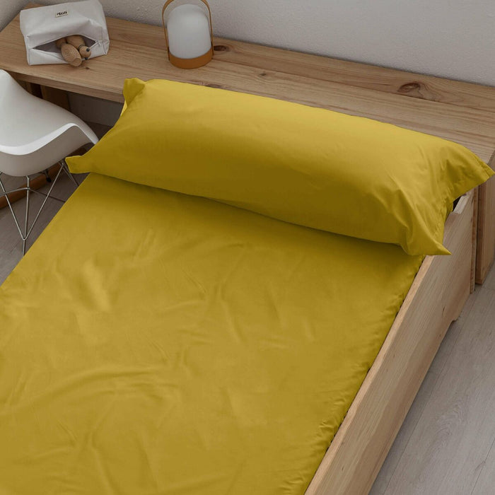 Solid Colored Fitted Sheet 160 x 200 cm