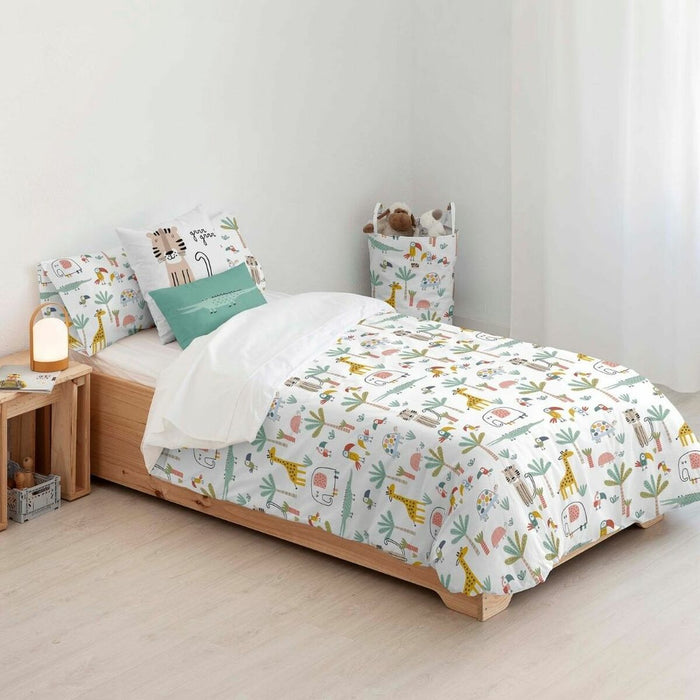 Kids&amp;Cotton Duvet Cover Jeddah Small Mint White 180 x 240 cm