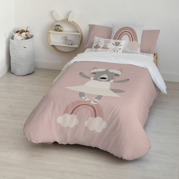 Kids&amp;Cotton Lavi Big Pink Duvet Cover 180 x 240 cm