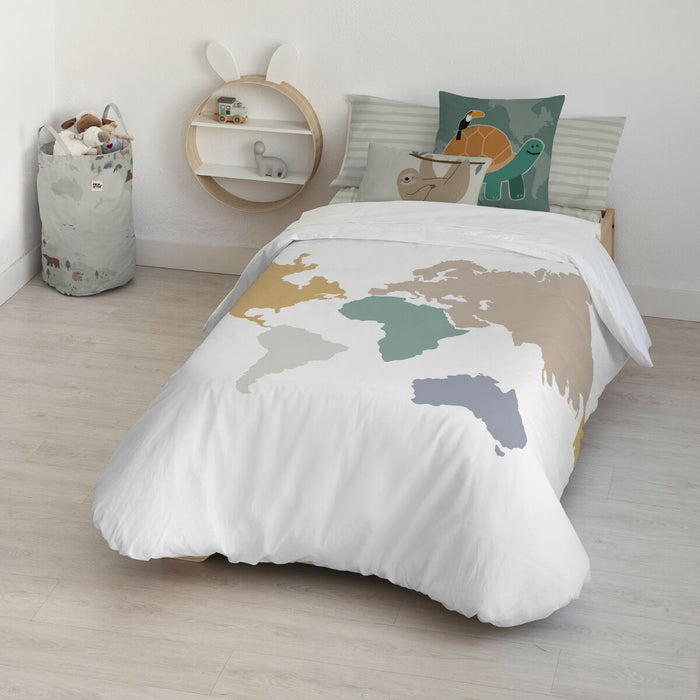Kids&amp;Cotton Maui BIg White Duvet Cover 180 x 240 cm