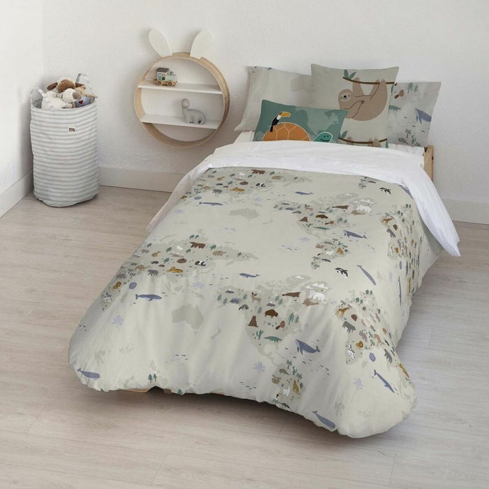 Kids&amp;Cotton Maui Duvet Cover Small Beige 180 x 240 cm