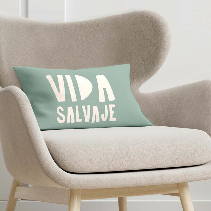 Cushion cover Kids&amp;Cotton Mael C Green 30 x 50 cm