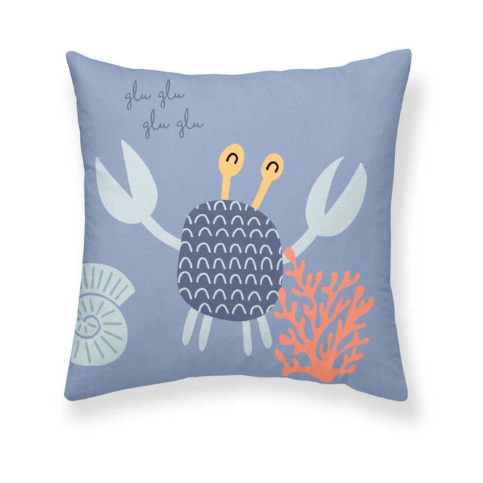 Kids&amp;Cotton Malu A Blue cushion cover 50 x 50 cm