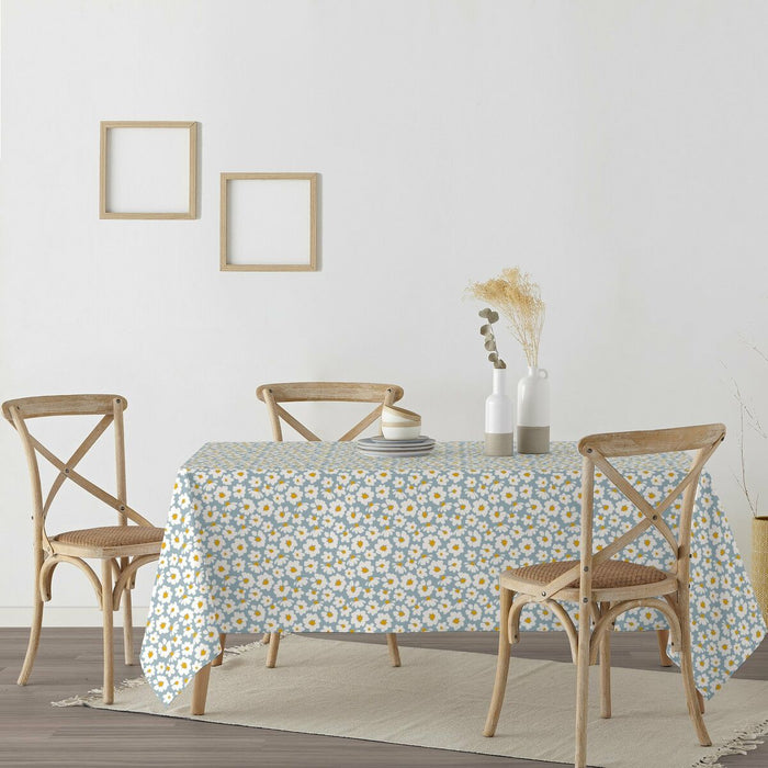 Belum Xalo Blue stain-resistant resin tablecloth 140 x 140 cm