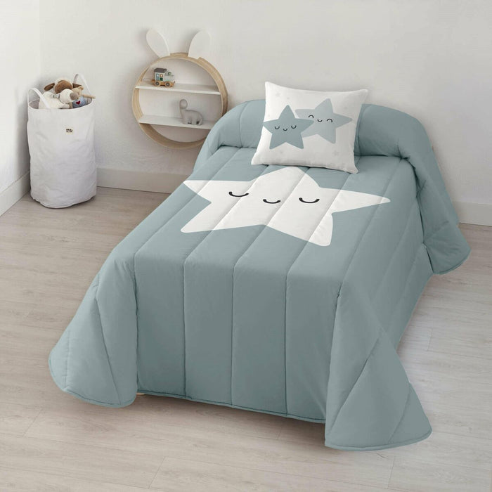 Kids&amp;Cotton Nadir Blue Quilt 190 x 3 x 270 cm