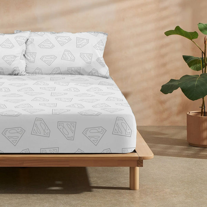 Superman Fitted Sheet 90 x 200 cm