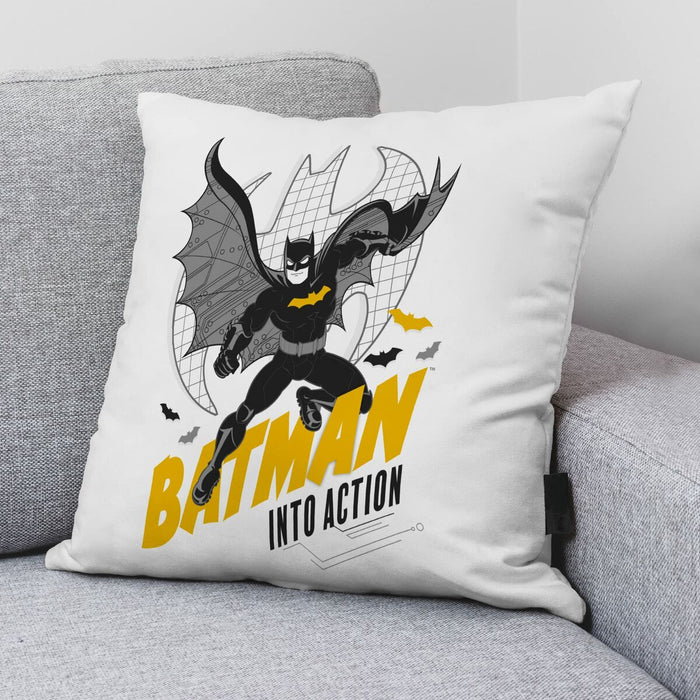 Batman Cushion Cover Batman Comix 1B White 45 x 45 cm