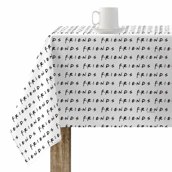Belum Friends White stain-resistant tablecloth 250 x 140 cm