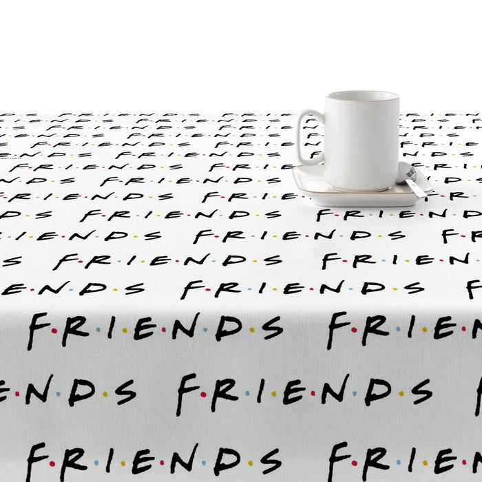 Belum Friends White stain-resistant tablecloth 250 x 140 cm