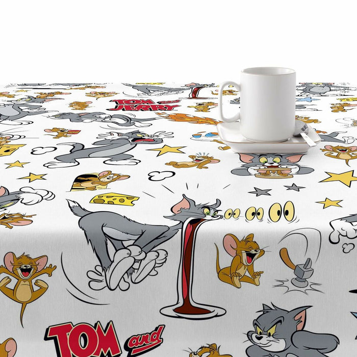 Belum Tom &amp; Jerry 02 stain-resistant resin tablecloth 140 x 140 cm
