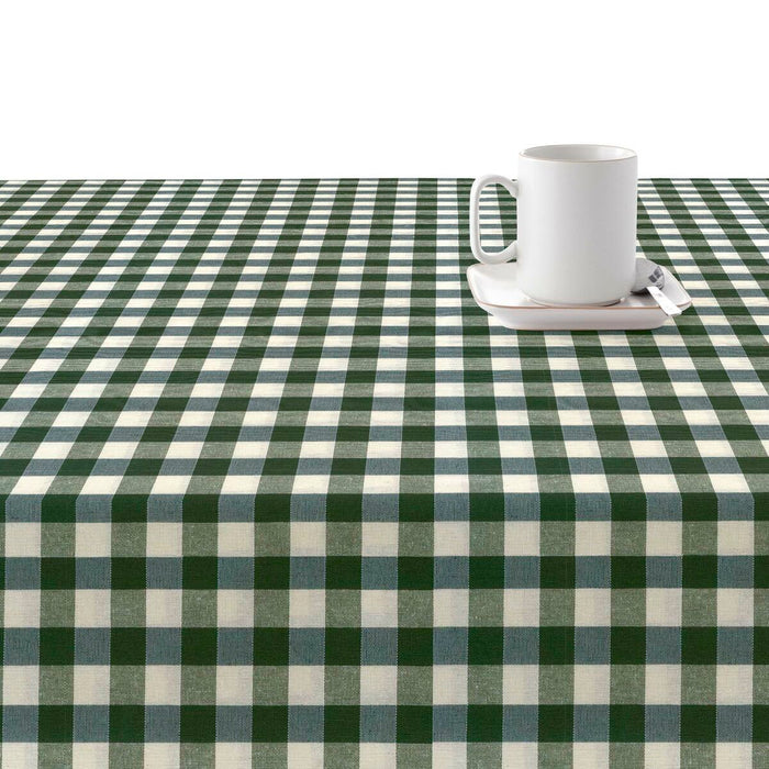 Belum stain-resistant resin tablecloth 140 x 140 cm Checkered