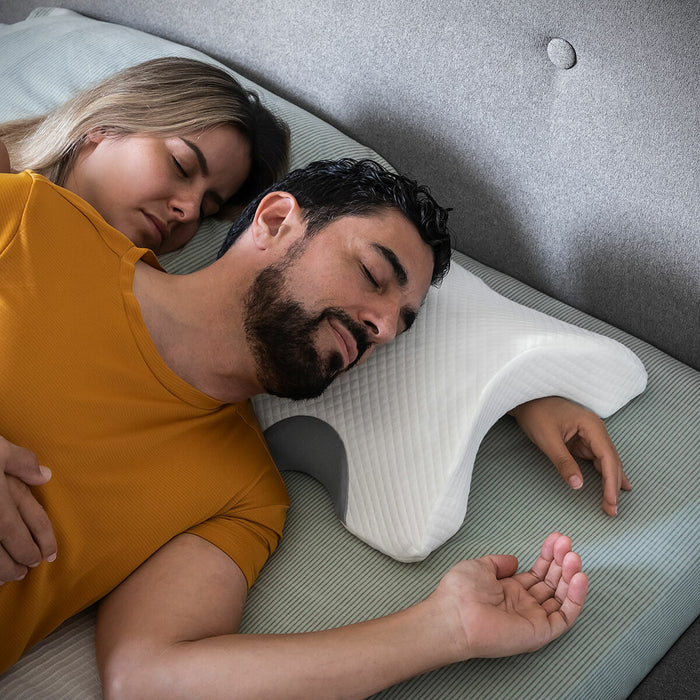Cozzy InnovaGoods Viscoelastic Cervical Pillow for Couples 