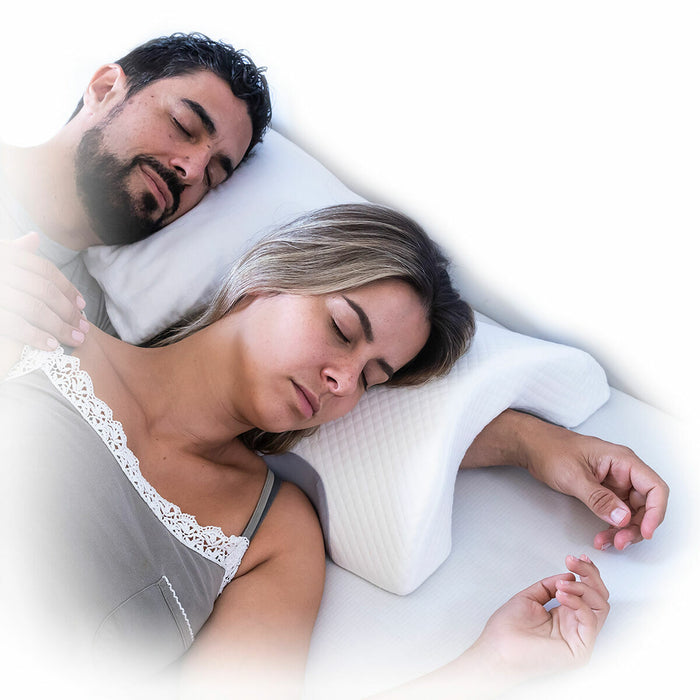 Cozzy InnovaGoods Viscoelastic Cervical Pillow for Couples 