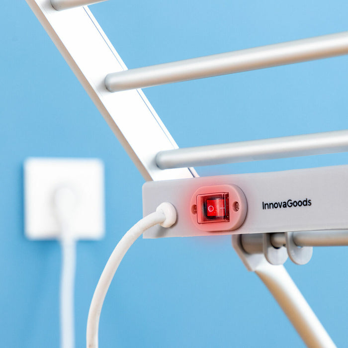 Drywing InnovaGoods Folding Electric Clothesline with Wings, 20 Bars, 230 W (Refurbished C) 