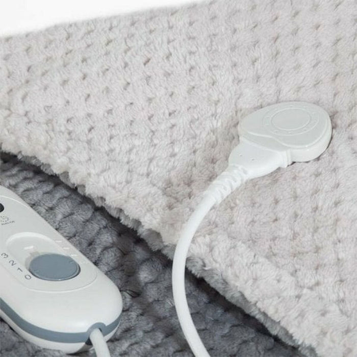 Orbegozo MAH 1750 Electric Blanket 170 x 100 cm Gray Microfiber