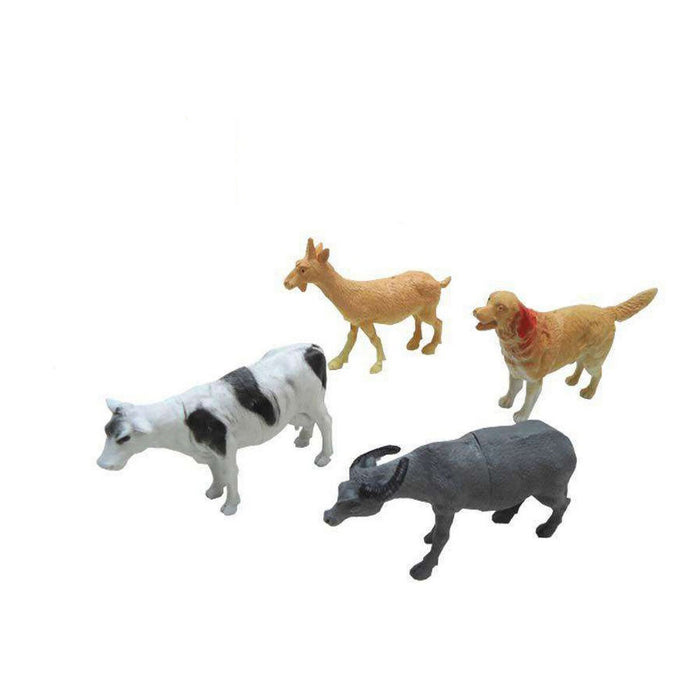 Farm Animal Figures Set (4 pcs)