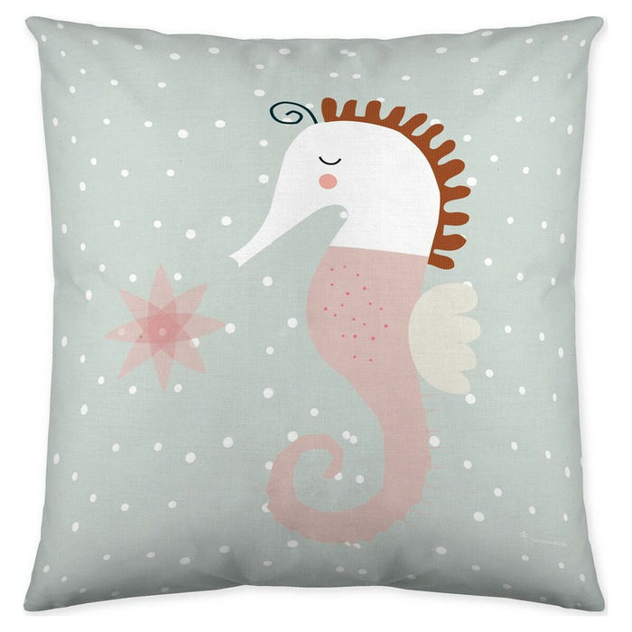 Cushion cover Making the Indian Seahorse (40 x 40 cm)