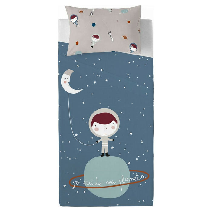 Sábana Encimera Haciendo el Indio Planet 160 x 270 cm (Cama de 90)