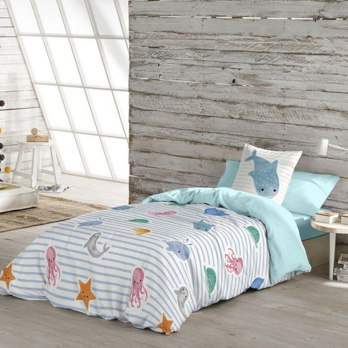 Cool Kids Ocean Duvet Cover Bed 105/110 (180 x 220 cm)
