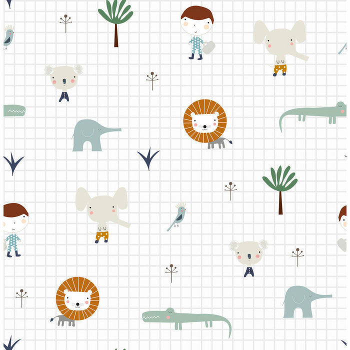 Saco Nórdico con Relleno Haciendo el Indio Jungle (90 x 190 cm) (Cama de 90)