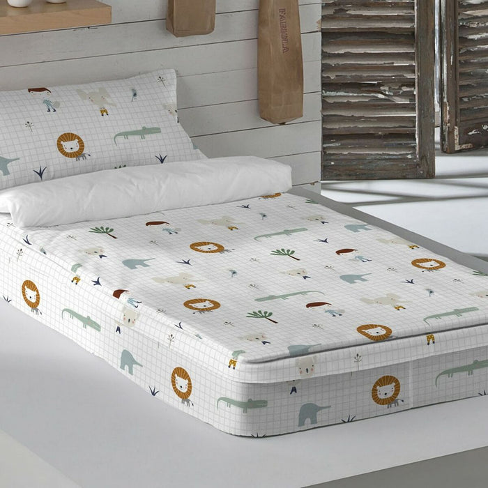 Saco Nórdico con Relleno Haciendo el Indio Jungle (90 x 190 cm) (Cama de 90)