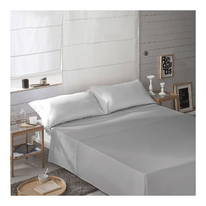 Naturals Grey Top Sheet 160 x 270 cm (90 cm Bed)