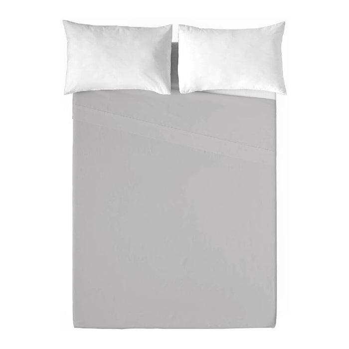 Naturals Grey Top Sheet 160 x 270 cm (90 cm Bed)