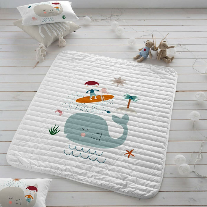 Colcha Haciendo el Indio Surf Reversible 100 x 130 cm