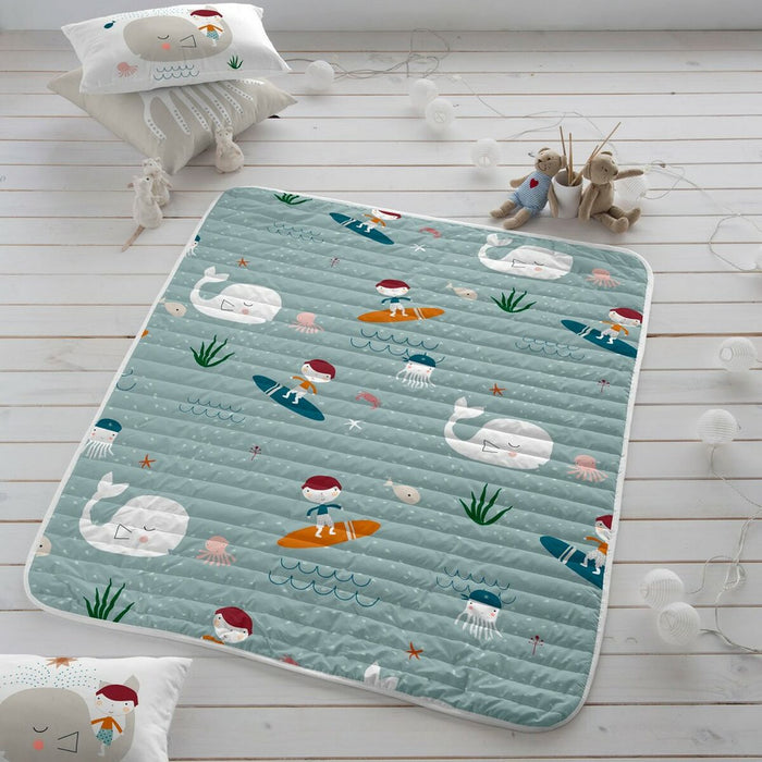 Colcha Haciendo el Indio Surf Reversible 100 x 130 cm