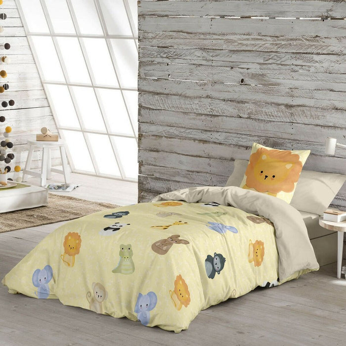 Funda Nórdica Cool Kids African Yellow Cama de 105/110 (180 x 220 cm)