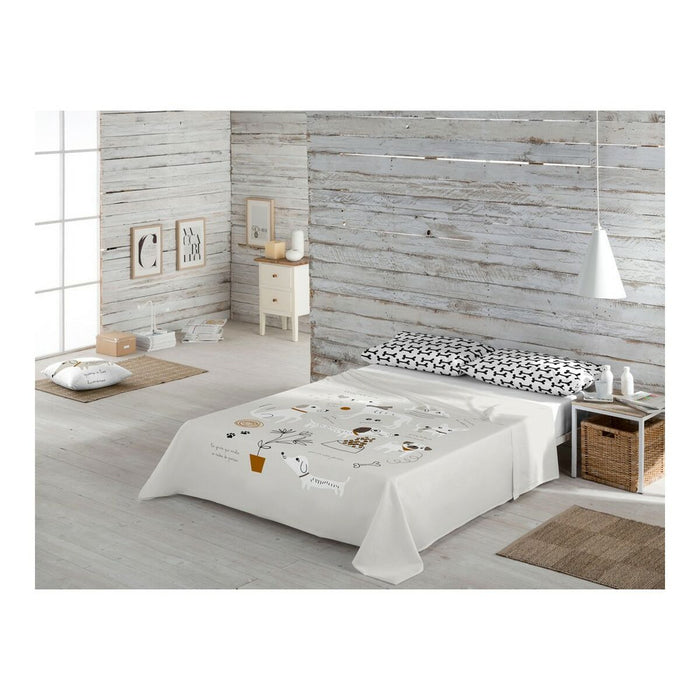 Sábana Encimera Panzup Dog 2 210 x 270 cm (Cama de 135/140)