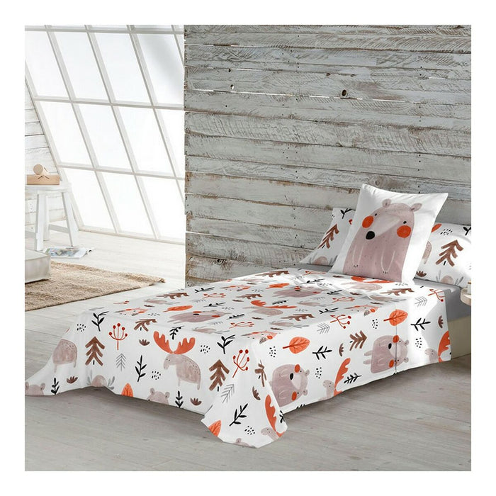 Icehome Wild Forest Top Sheet 160 x 270 cm (80/90 Bed)