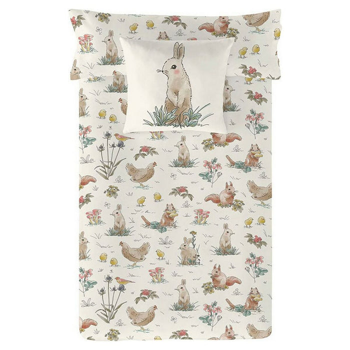 Funda Nórdica Icehome Spring Field Cama de 80/90 (150 x 220 cm)