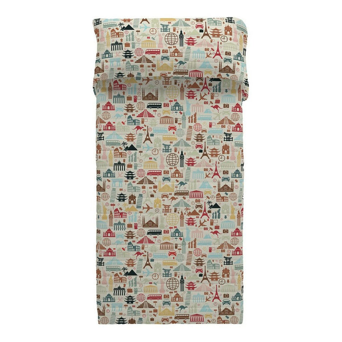 Cool Kids Postcards Quilt 200 x 260 cm