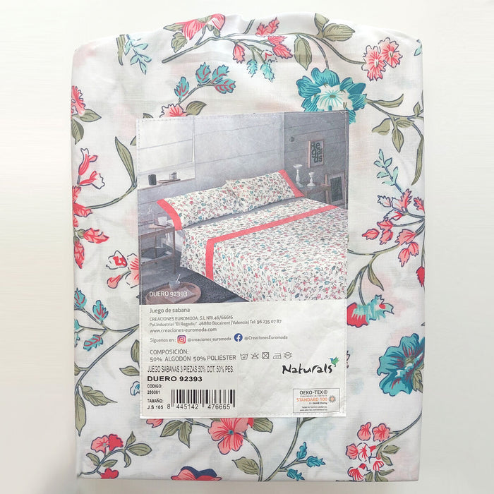 Naturals DUERO Sheet Set (180 cm Bed)