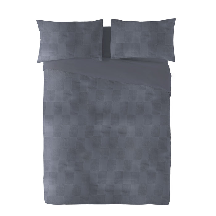 Naturals ELBA Dark Grey Duvet Cover 135 cm Bed (220 x 220 cm)