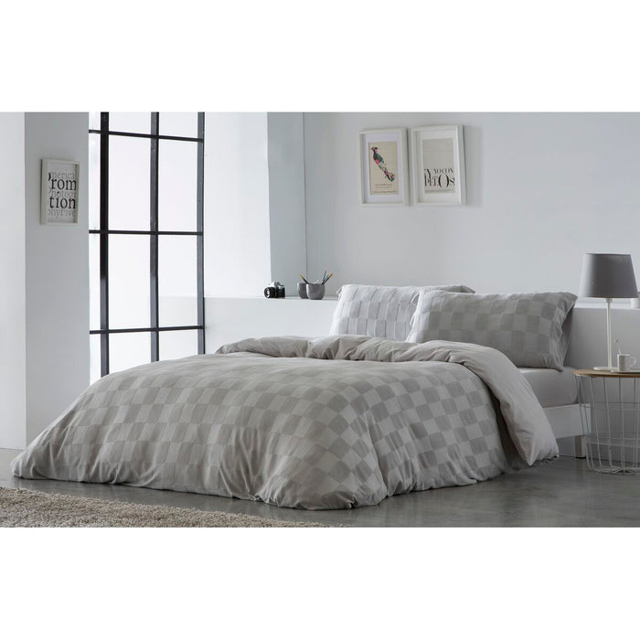 Naturals ELBA Duvet Cover Light Gray Bed 135 (220 x 220 cm)