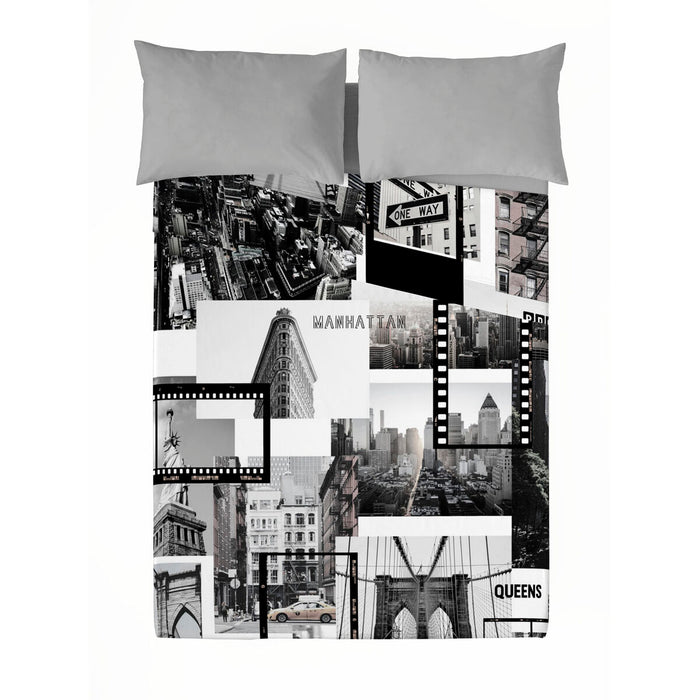 Naturals DOWNTOWN 3-Piece Sheet Set for 135 cm Bed