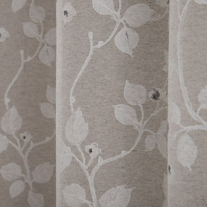 Gray Curtain Flowers 140 x 260 cm