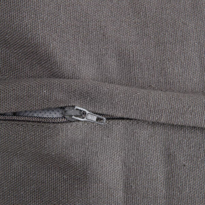 Dark grey cushion 60 x 60 cm