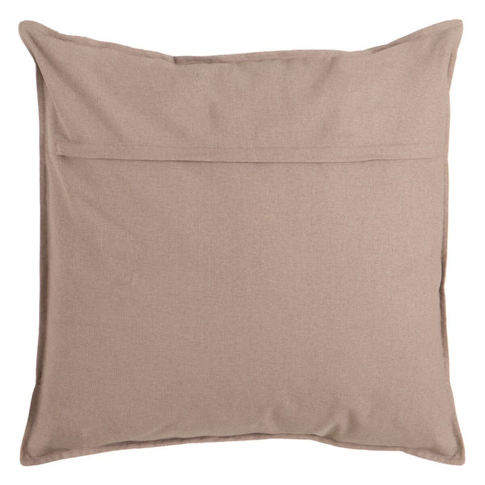 Taupe cushion 60 x 60 cm