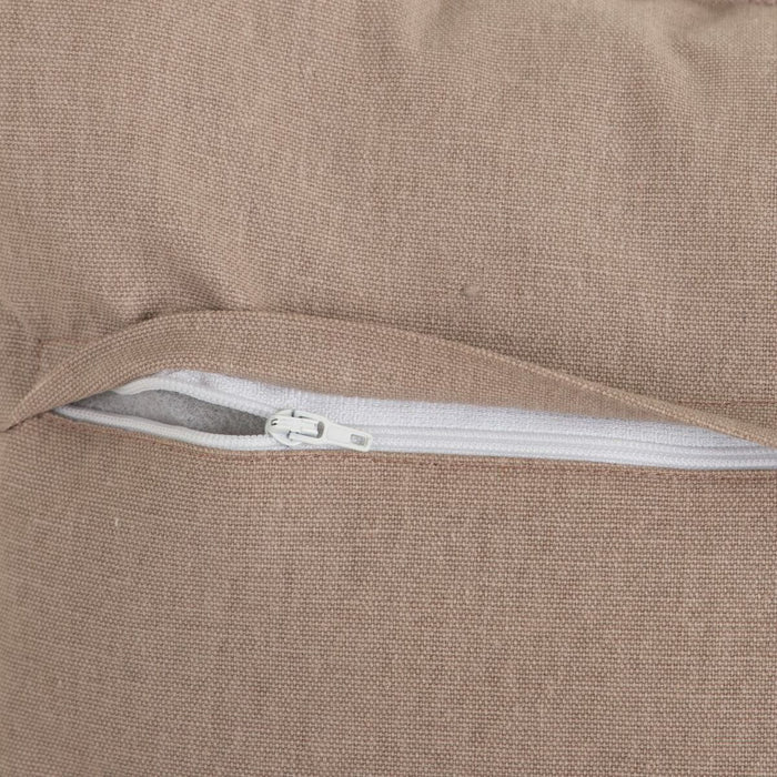 Taupe cushion 60 x 60 cm