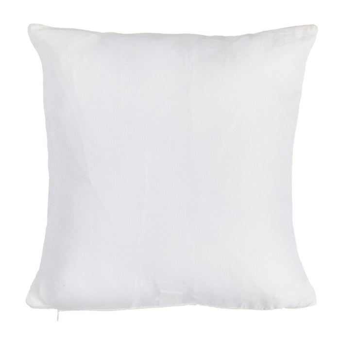 Cream Cushion 40 x 40 cm Square Floral